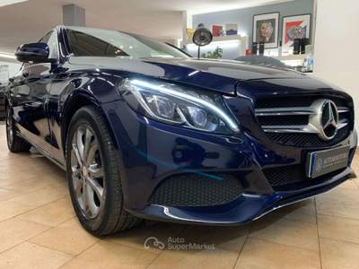 Mercedes-Benz Classe C lasse C200d Sport auto Blu/Azzurro usata Rho