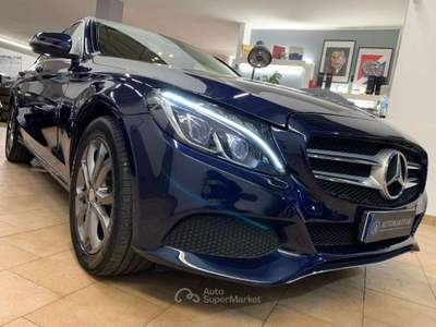 Mercedes-Benz Classe C lasse C200d Sport auto Blu/Azzurro usata Rho