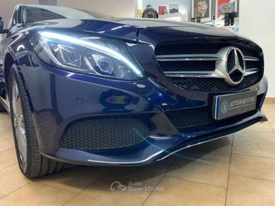 Mercedes-Benz Classe C lasse C200d Sport auto Blu/Azzurro usata Rho