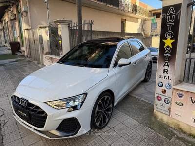 Audi A3 SPB 35 TDI S tronic S line edition Bianco usata Barcellona Pozzo di Gotto