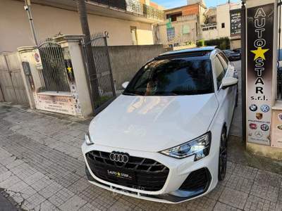 Audi A3 SPB 35 TDI S tronic S line edition Bianco usata Barcellona Pozzo di Gotto