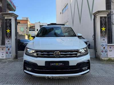 Volkswagen Tiguan 2.0 TDI 150CV SCR DSG R-Line Bianco usata Barcellona Pozzo di Gotto