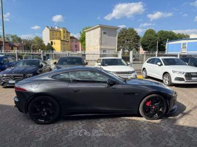 Jaguar F-Type 5.0 V8 450 CV aut Coupé R-Dynamic TETTO PANORAMIC Grigio usata Sesto San Giovanni