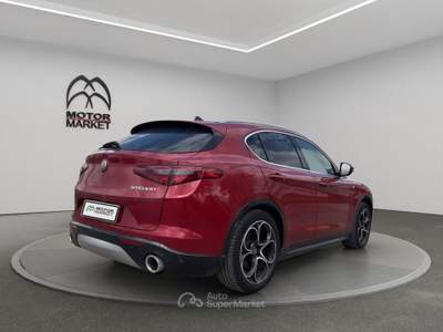 Alfa Romeo Stelvio 2.0 Turbo Ti Q4 AT8 Rosso usata Roma
