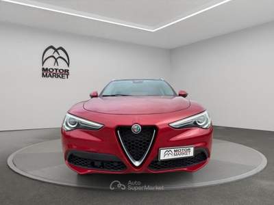 Alfa Romeo Stelvio 2.0 Turbo Ti Q4 AT8 Rosso usata Roma