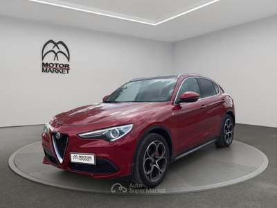 Alfa Romeo Stelvio 2.0 Turbo Ti Q4 AT8 Rosso usata Roma
