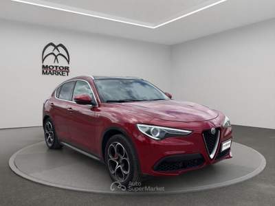 Alfa Romeo Stelvio 2.0 Turbo Ti Q4 AT8 Rosso usata Roma