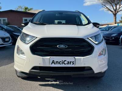 Ford EcoSport 1.0 Ecoboost 125cv S&S ST-Line Bianco usata San Giuseppe Vesuviano
