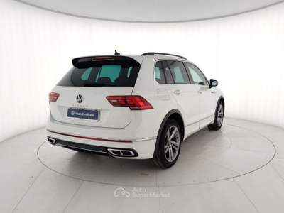 Volkswagen Tiguan 2.0 TDI SCR 110KWR-Line DSG Bianco usata Massa