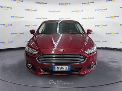 Ford Mondeo IV 2015 Berlina 5p 5p 2.0 tdci econetic Titanium s&s 150cv Rosso usata Roma