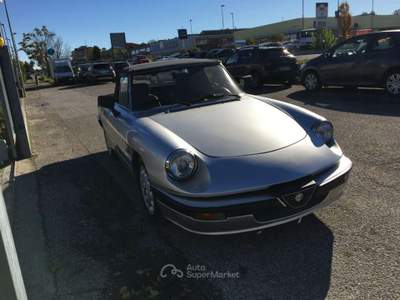 Alfa Romeo Spider Duetto Aerodinamica 2.0 Veloce Argento usata Ozzano dell'Emilia