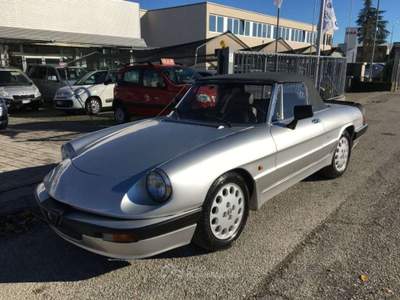 Alfa Romeo Spider Duetto Aerodinamica 2.0 Veloce Argento usata Ozzano dell'Emilia