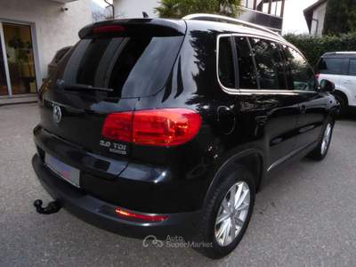 Volkswagen Tiguan Tiguan 2.0 TDI 140CV 4 MOTION SPORT&STYLE *GANCIO* Nero usata Lagundo