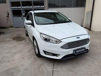 Ford Focus 2.0 TDCi 150 CV Automatica  SW Titanium X Bianco usata Crema