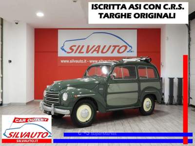 Fiat 500 C BELVEDERE GIARDINIERA FAMILIARE METALLICA (1953) Verde usata Grumello del Monte