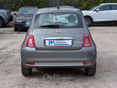 Fiat 500 Dolcevita Hybrid 1.0cc 70cv ANDRIOD/IOS TETTO PANO Grigio usata Roma