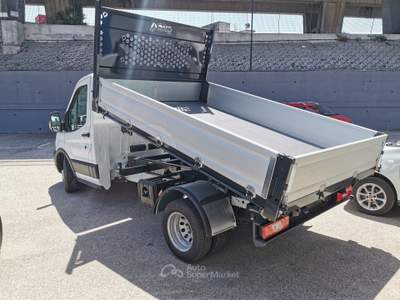 Ford Transit 350 2.0TDCi EcoBlue 130CV RWD PL Cassone ribaltabile Bianco usata Cercola
