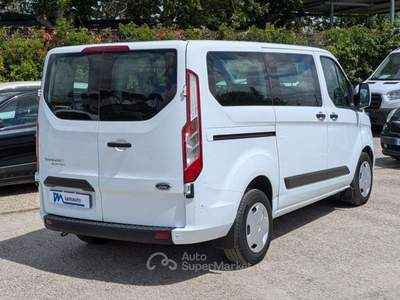 Ford Transit Custom EcoBlue 9 POSTI 2.0cc 131cv CRUISE CONTROL Bianco usata Roma
