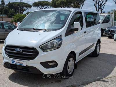Ford Transit Custom EcoBlue 9 POSTI 2.0cc 131cv CRUISE CONTROL Bianco usata Roma
