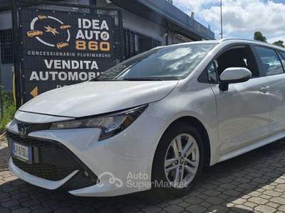 Toyota Corolla Touring Sports 1.8h Active cvt PROMO FINANZIAMENTO Bianco usata Roma