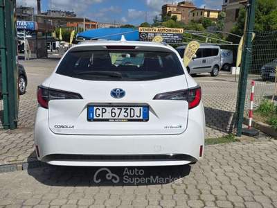 Toyota Corolla Touring Sports 1.8h Active cvt PROMO FINANZIAMENTO Bianco usata Roma