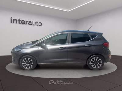 Ford Fiesta 1.0 Ecoboost Hybrid 125 CV 5 porte Titanium Grigio usata Melegnano
