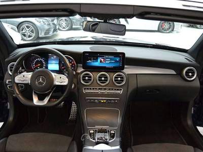 Mercedes-Benz Classe C Auto Cabrio Premium Amg Line Service M.B. Blu/Azzurro usata Monza