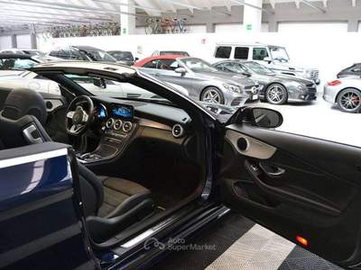 Mercedes-Benz Classe C Auto Cabrio Premium Amg Line Service M.B. Blu/Azzurro usata Monza