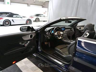 Mercedes-Benz Classe C Auto Cabrio Premium Amg Line Service M.B. Blu/Azzurro usata Monza