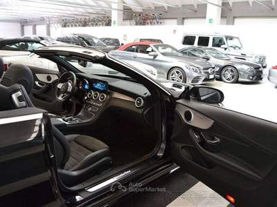 Mercedes-Benz Classe C Auto Cabrio Premium Amg Line " KM 39.000 " Nero usata Monza