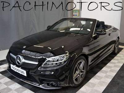 Mercedes-Benz Classe C Auto Cabrio Premium Amg Line " KM 39.000 " Nero usata Monza