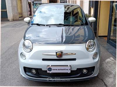 Abarth 500 C 1.4 Turbo T-Jet Bicolore Campovolo / Carrara Grigio usata Cesano Maderno