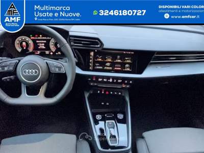 Audi A3 Sportback 35 TFSI S-tronic S line ACC+NAVI Nero usata Roma