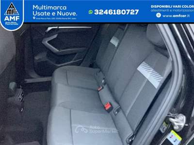 Audi A3 Sportback 35 TFSI S-tronic S line ACC+NAVI Nero usata Roma