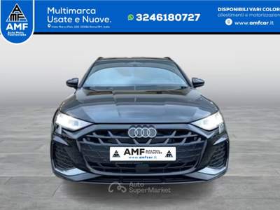 Audi A3 Sportback 35 TFSI S-tronic S line ACC+NAVI Nero usata Roma