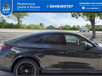 Mercedes-Benz GLC 4M Coupé AMG Night 20'' Dist AHK Kam Amb Grigio usata Roma