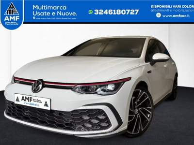 Volkswagen Golf VIII GTI 2.0 TSI DSG *DCC*IQ.Light*Navi* Bianco usata Roma