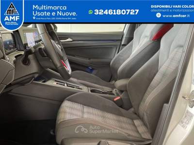 Volkswagen Golf VIII GTI 2.0 TSI DSG *DCC*IQ.Light*Navi* Bianco usata Roma