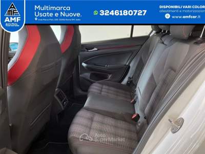 Volkswagen Golf VIII GTI 2.0 TSI DSG *DCC*IQ.Light*Navi* Bianco usata Roma