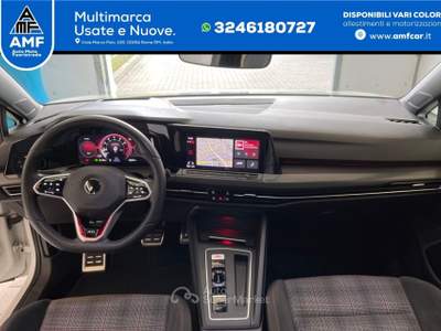 Volkswagen Golf VIII GTI 2.0 TSI DSG *DCC*IQ.Light*Navi* Bianco usata Roma