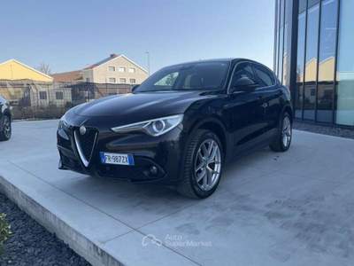 Alfa Romeo Stelvio 2.2 Turbodiesel 210 CV AT8 Q4 Executive PACK PERFORMANCE Nero usata Pieve di Cento