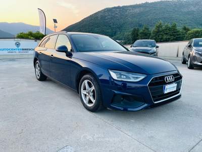 Audi A4 Avant 35 TDI S tronic UniProprietario 163 Cv Blu/Azzurro usata Concesio