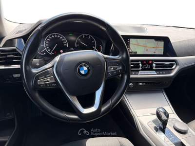 BMW Serie 3 318d 318d touring sport auto Grigio usata Rivoli