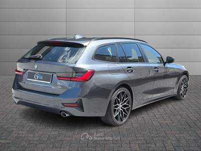 BMW Serie 3 318d 318d touring sport auto Grigio usata Rivoli