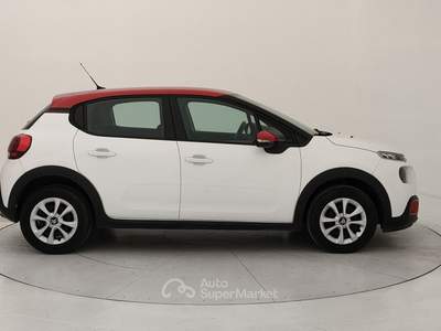 Citroen C3  - c3 1.2 puretech feel s&s 83cv neopatentati my18 Bianco usata Torino
