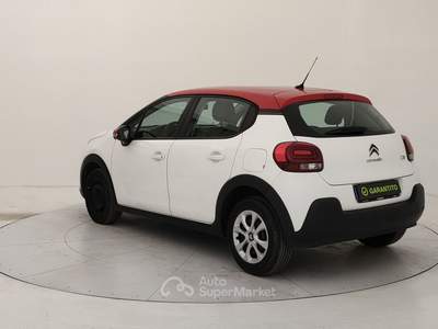 Citroen C3  - c3 1.2 puretech feel s&s 83cv neopatentati my18 Bianco usata Torino