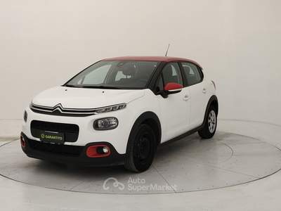 Citroen C3  - c3 1.2 puretech feel s&s 83cv neopatentati my18 Bianco usata Torino