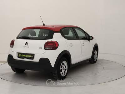 Citroen C3  - c3 1.2 puretech feel s&s 83cv neopatentati my18 Bianco usata Torino