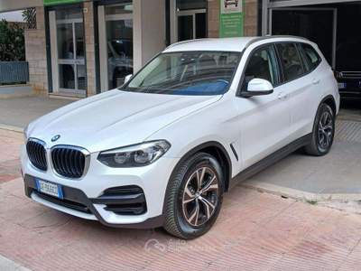 BMW X3 X3 X3 G01 2017 xdrive20d mhev 48V auto Bianco usata Grottaglie