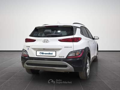 Hyundai Kona  -  1.6 gdi hev xtech 2wd 141cv dct Bianco usata Firenze